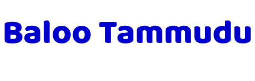 Baloo Tammudu fonte